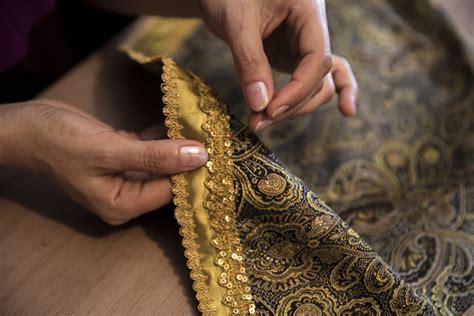 types of brocade fabric